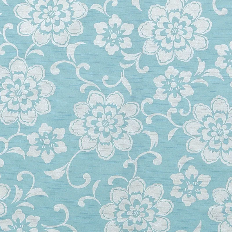 150 Kimono-tsutsumi  | Flower Arabesque Light Blue
