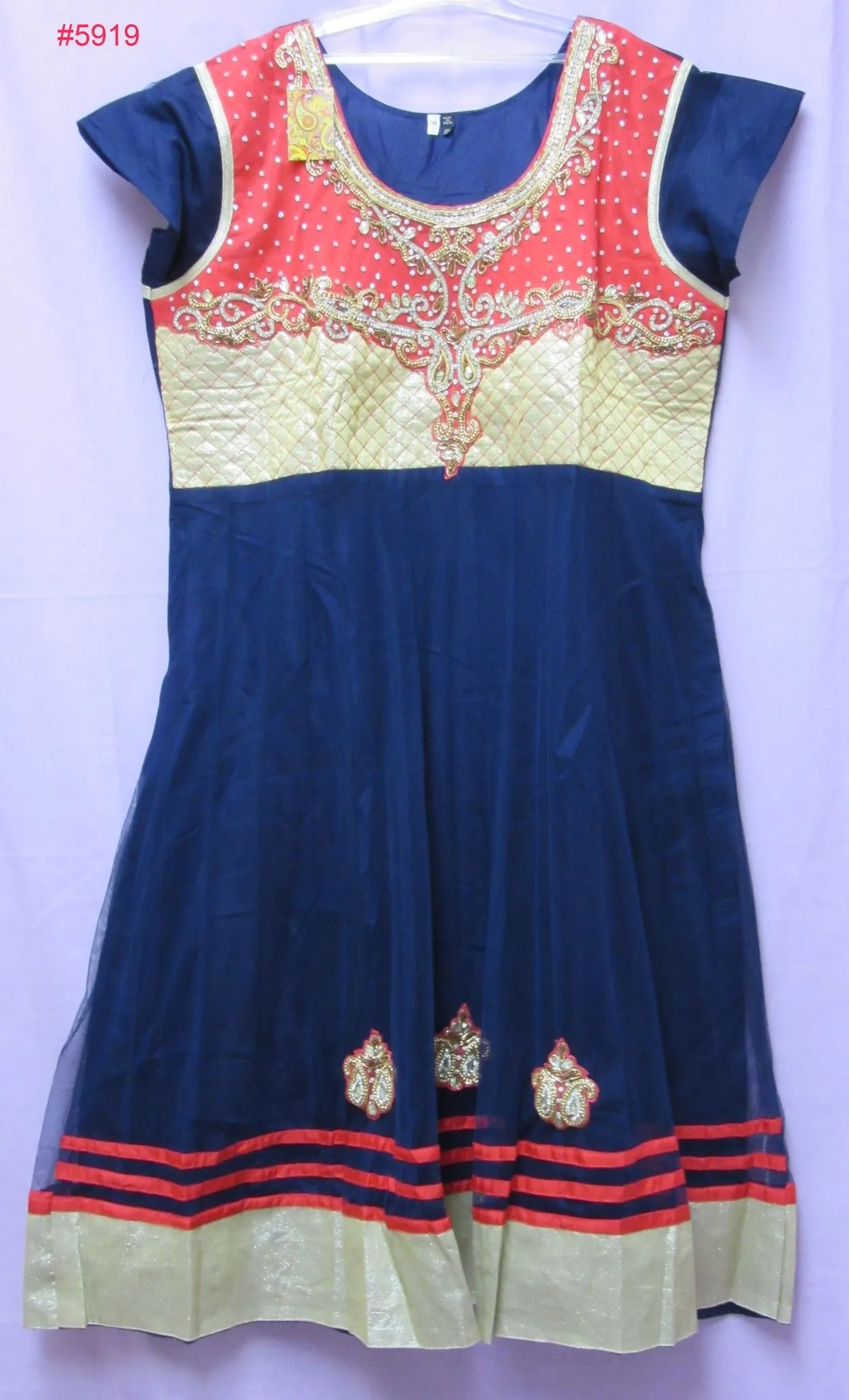 Anarkali 5919 Churidar Salwar Kameez Dupatta Large Size Suit Shieno
