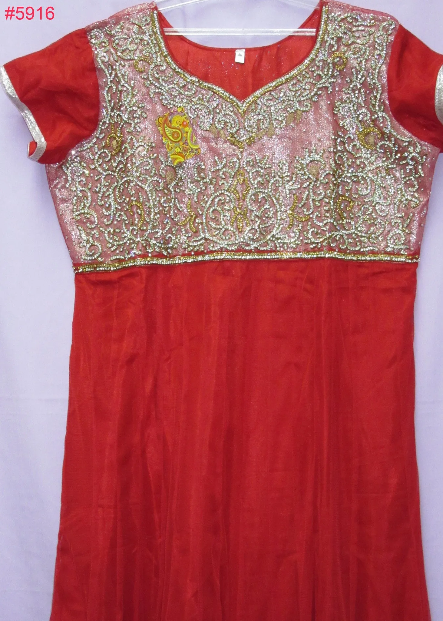Anarkali 5919 Churidar Salwar Kameez Dupatta Large Size Suit Shieno