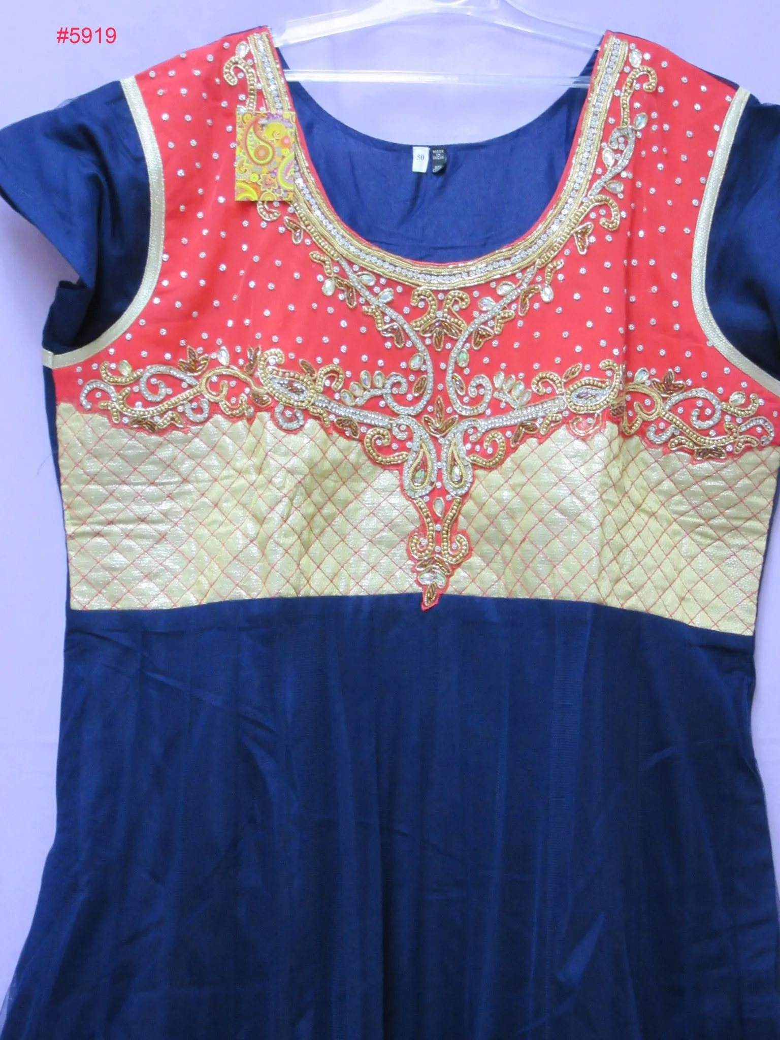 Anarkali 5919 Churidar Salwar Kameez Dupatta Large Size Suit Shieno