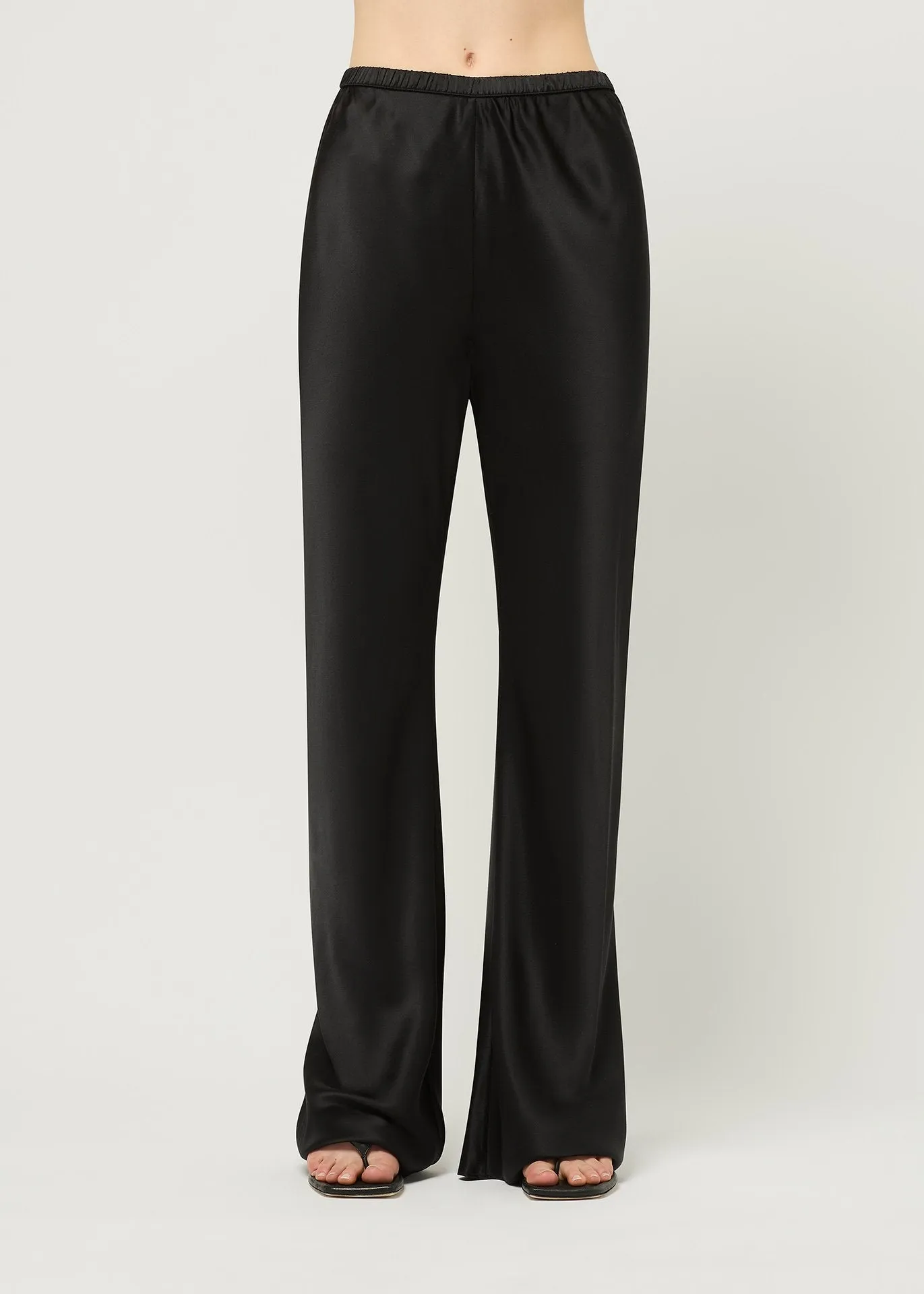BIAS CUT PANT - BLACK