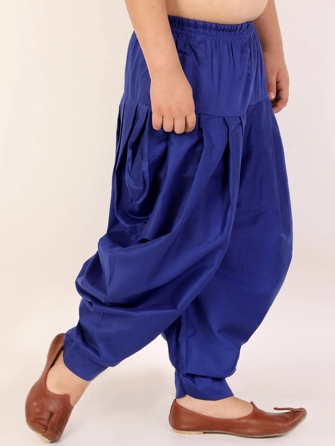Boy's Blue Dhoti - Vastramay Boys