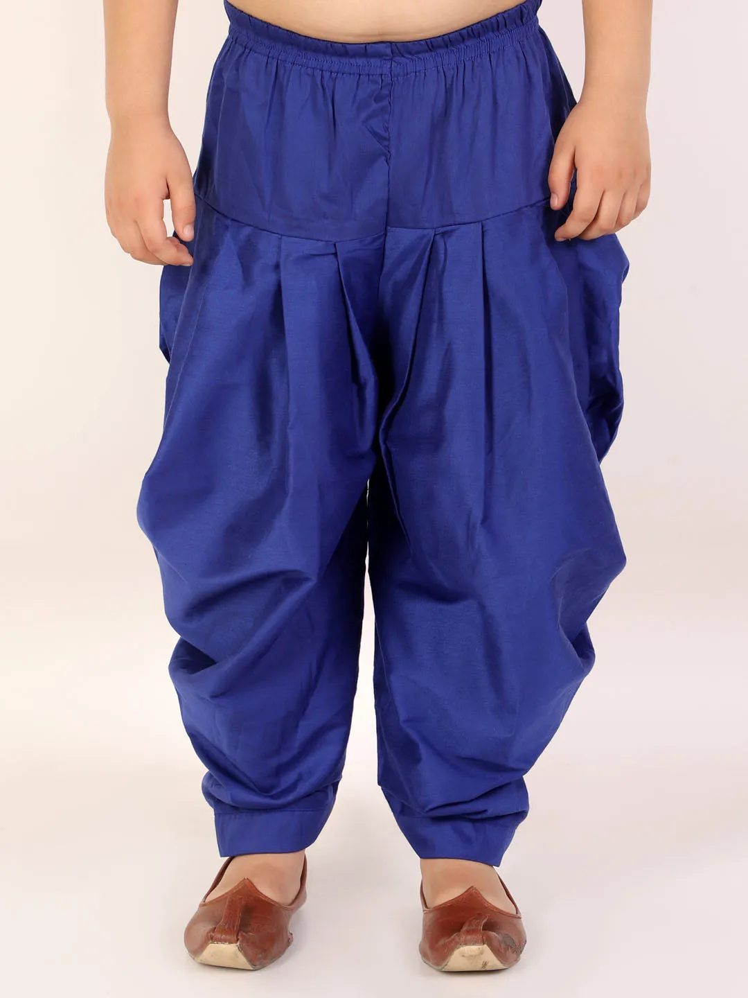 Boy's Blue Dhoti - Vastramay Boys