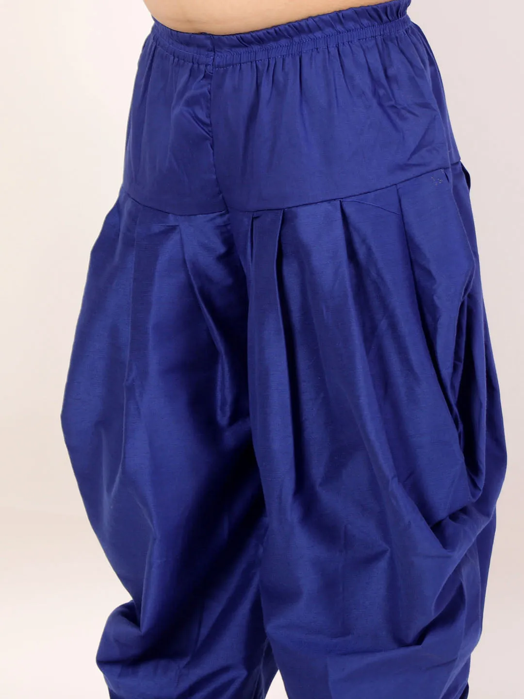 Boy's Blue Dhoti - Vastramay Boys
