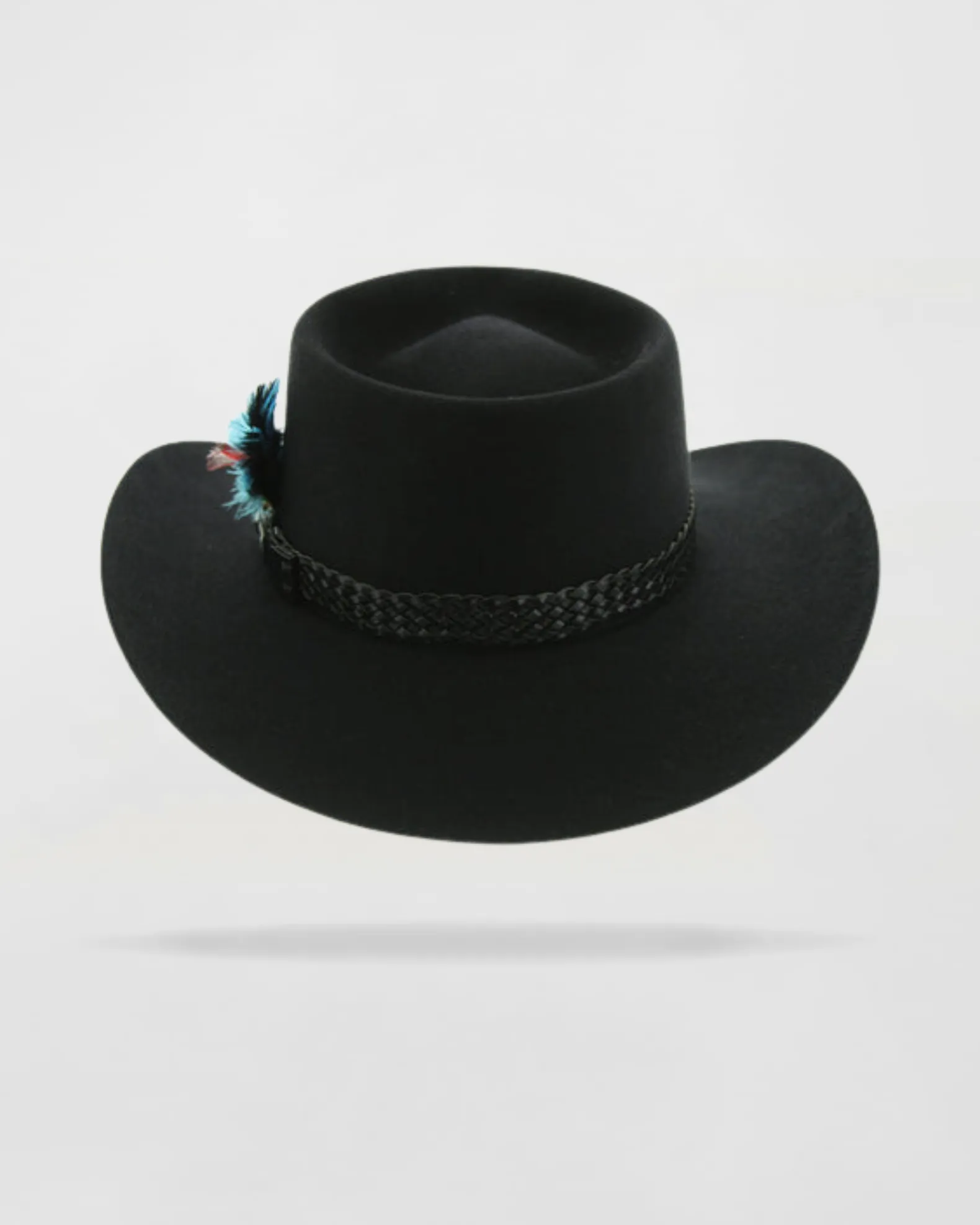 Cattleman’s Crown Felt Cowboy Hat in Grey