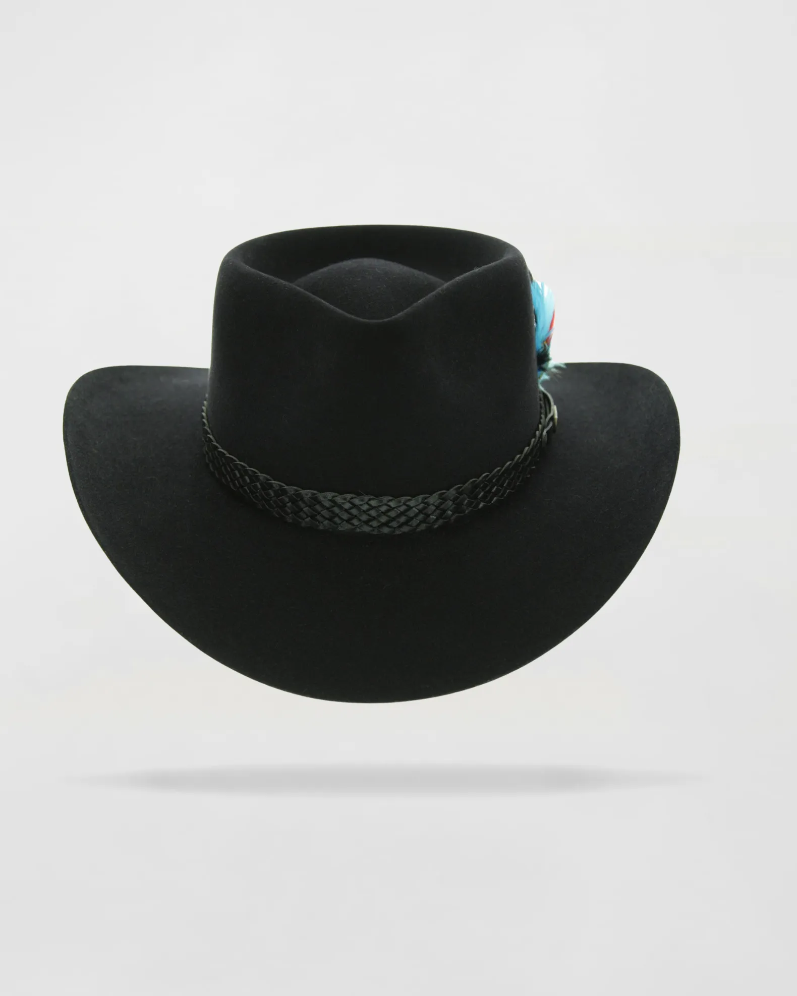 Cattleman’s Crown Felt Cowboy Hat in Grey