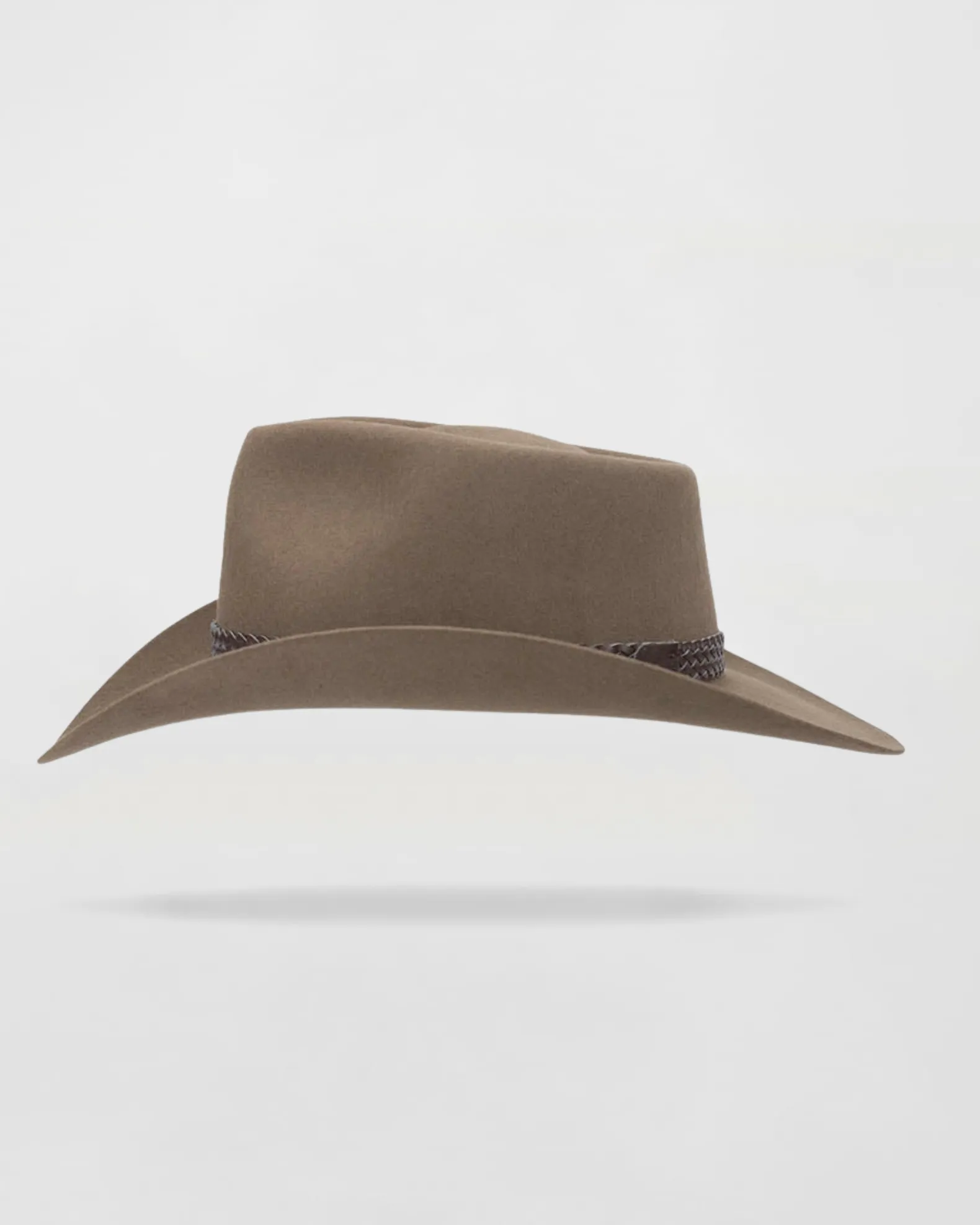 Cattleman’s Crown Felt Cowboy Hat in Grey