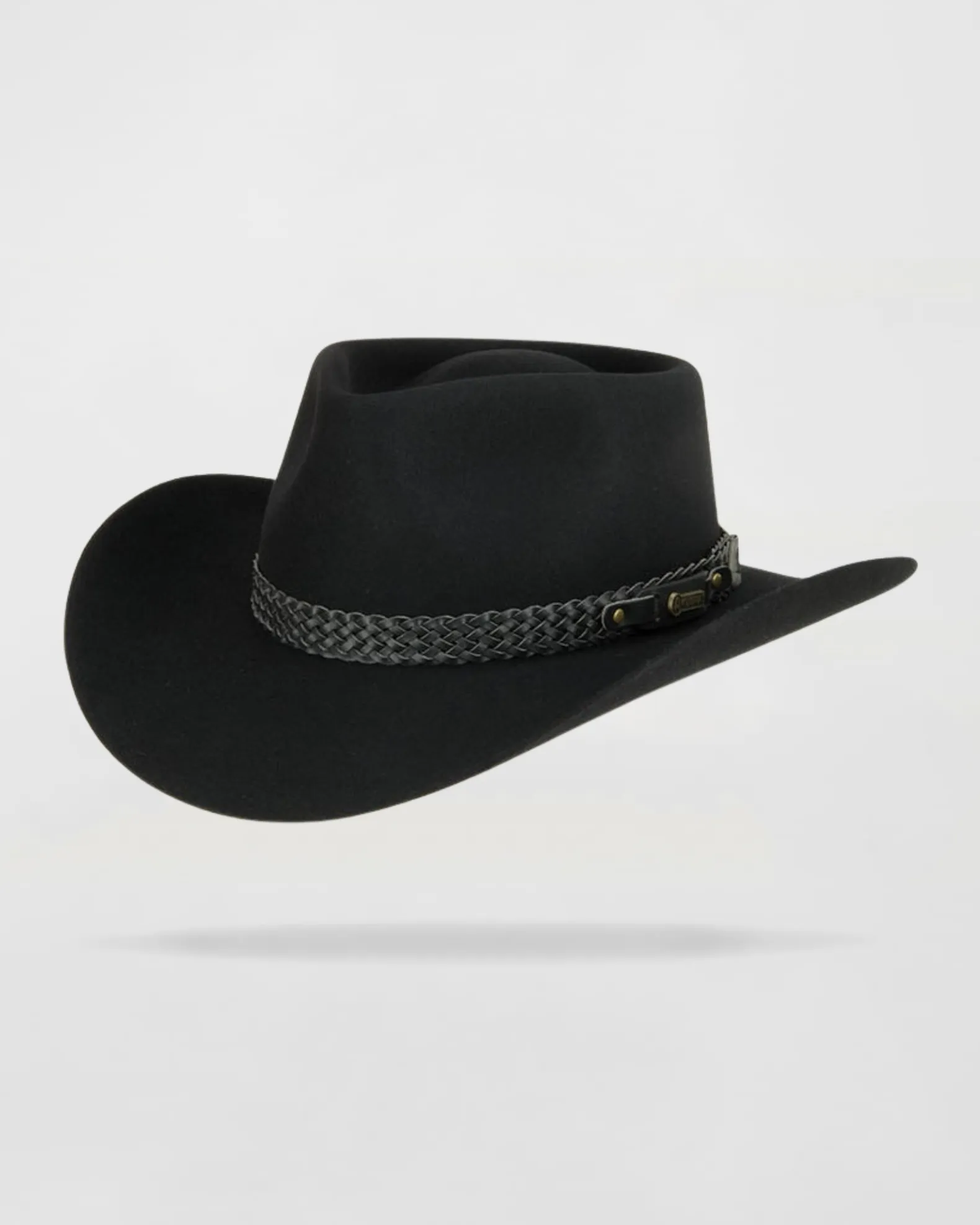 Cattleman’s Crown Felt Cowboy Hat in Grey