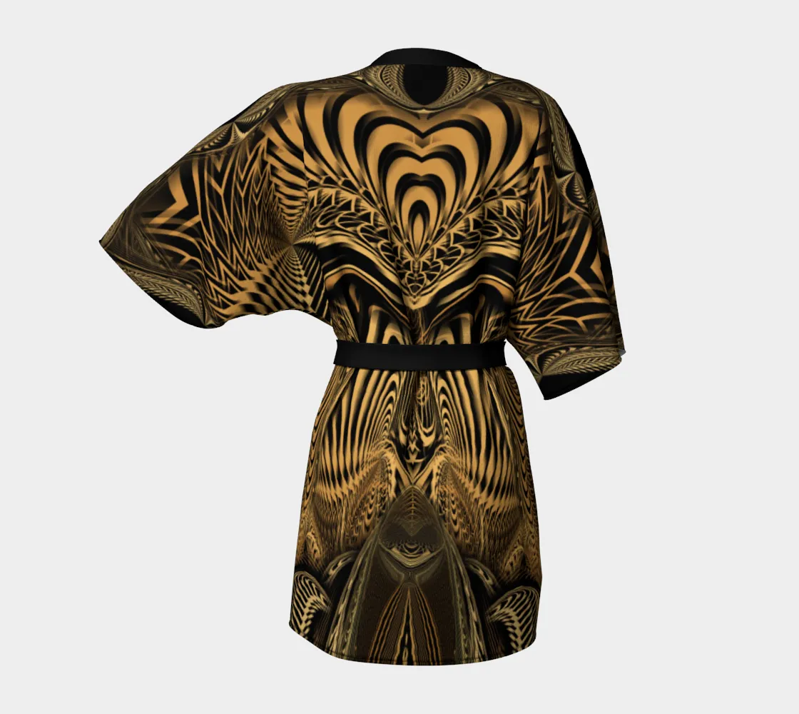DOWN THE RIBBIT HOLE KIMONO ROBE