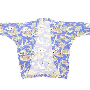 Hula Hut (Kimono Cover-Up) - Blue