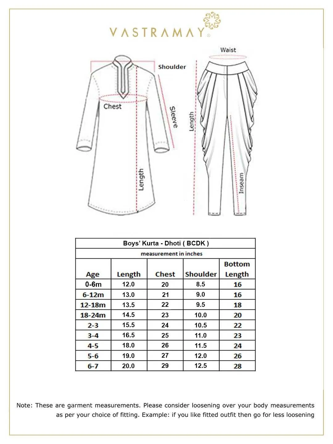 Jashvi Boy's Gold And Maroon Angrakha Kurta and Dhoti Set