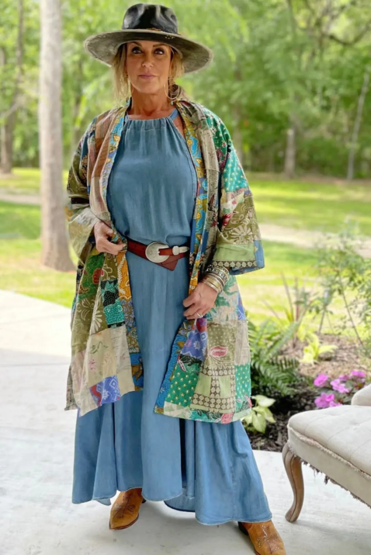 JG- Early Rise Kantha Kimono-3