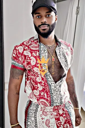 Kayib Designer Matching Sets - Elevate Your Style with Barocco Print and Mulberry Silk - Experience Luxury Comfort