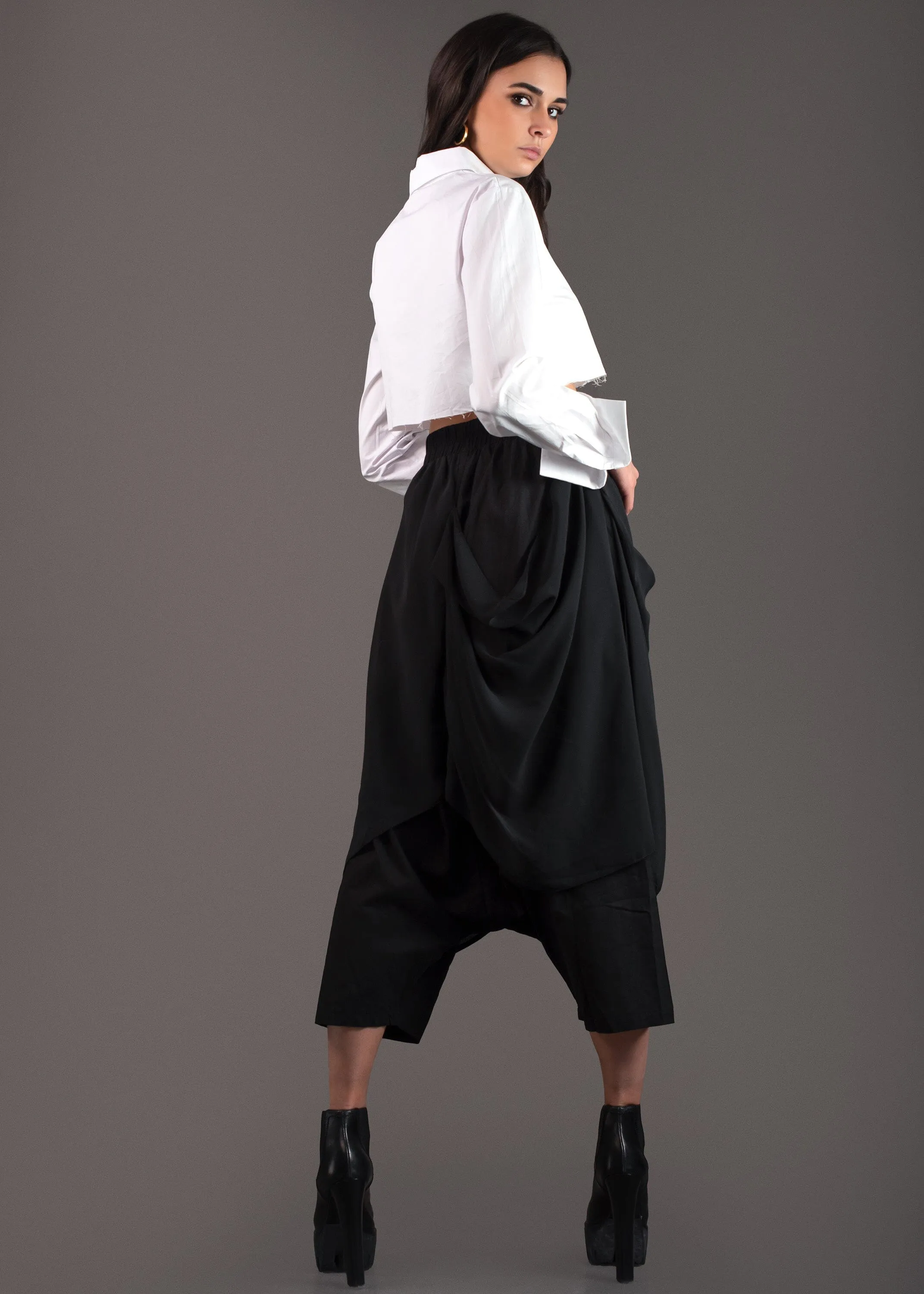 Layered Harem Pants