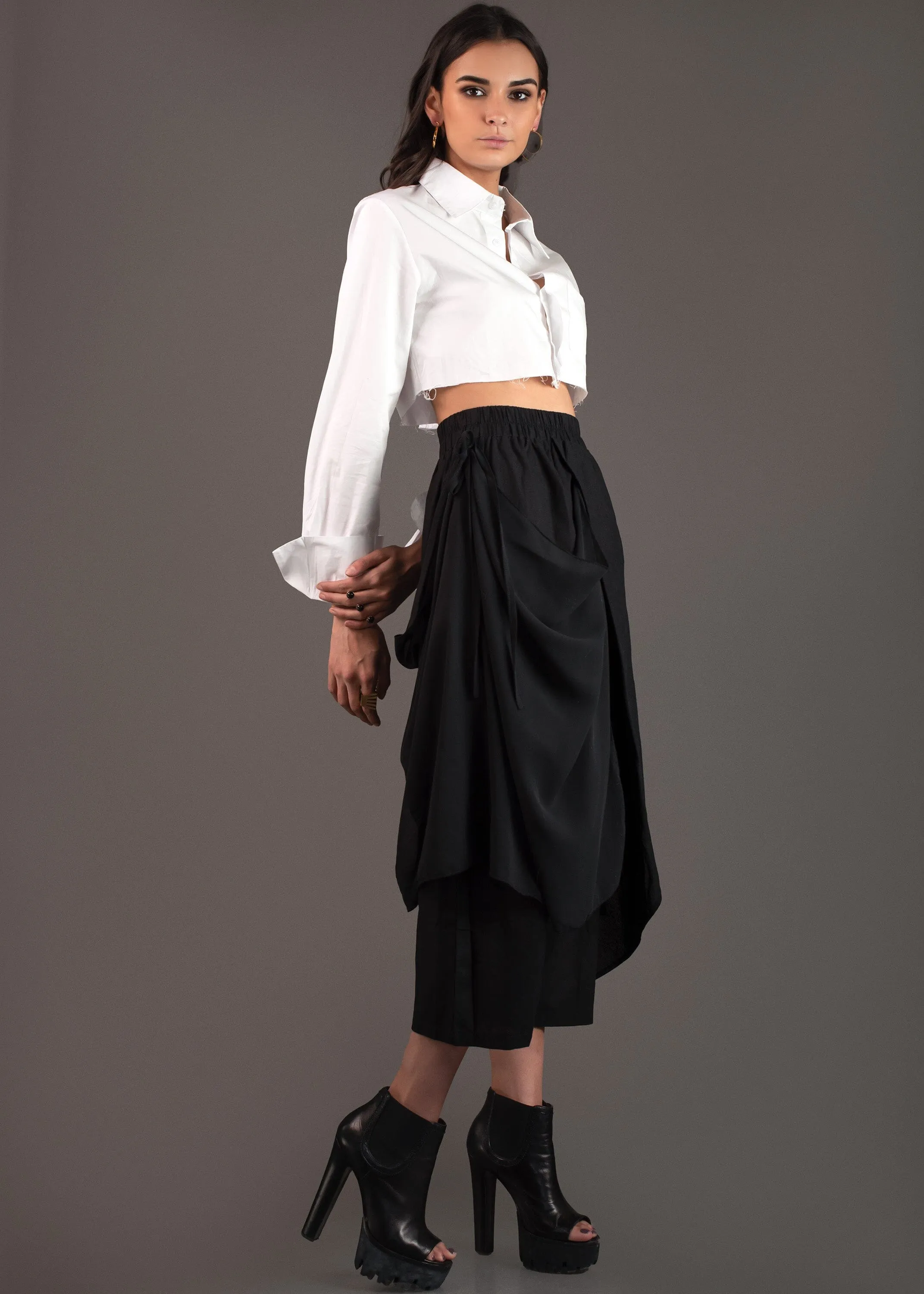 Layered Harem Pants