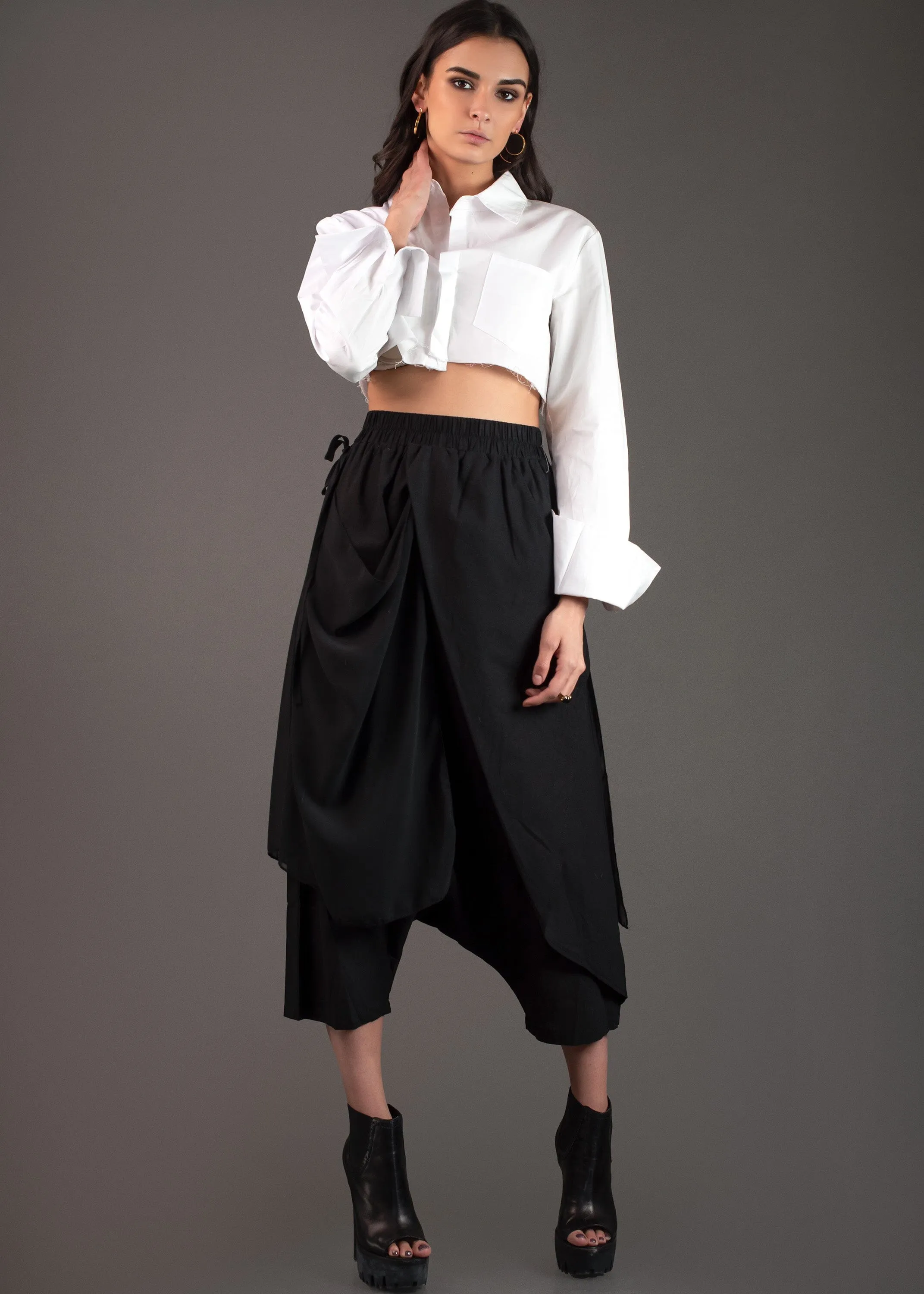 Layered Harem Pants