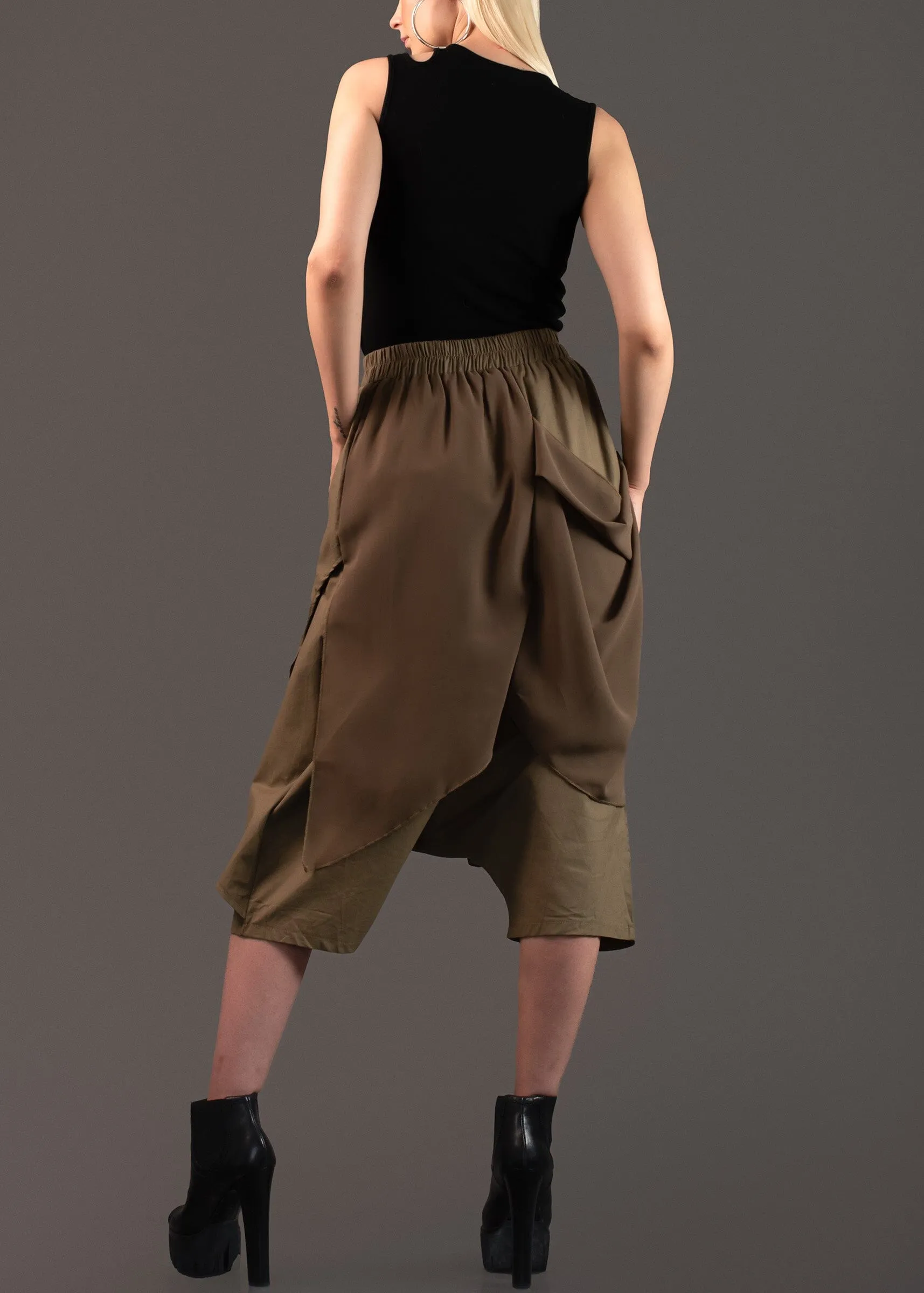 Layered Harem Pants