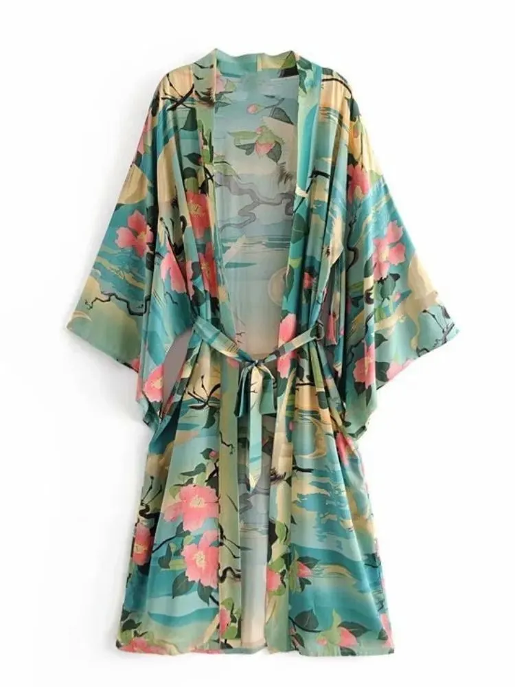 Long Kimono Crane