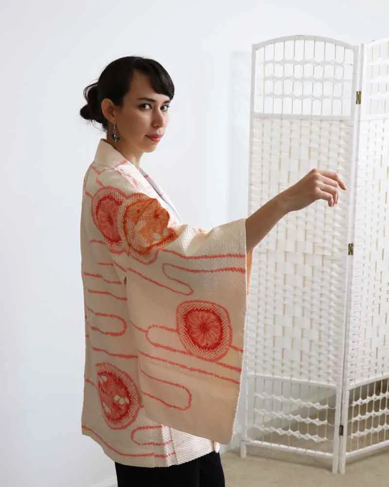 Maru Kimono Shibori Jacket