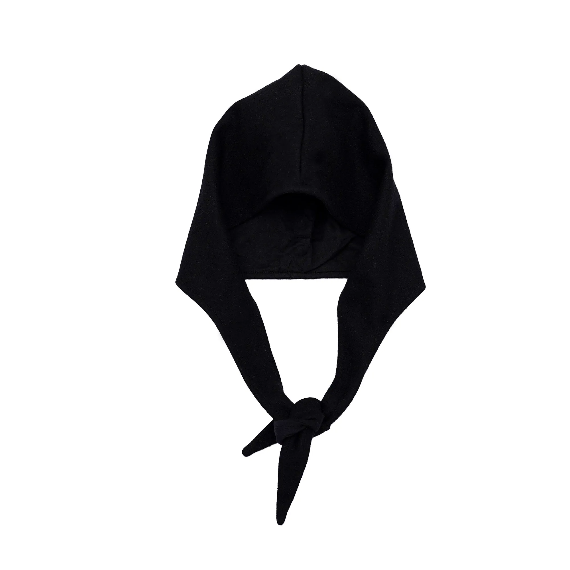 Medieval Peasant’s Cap - Black Wool
