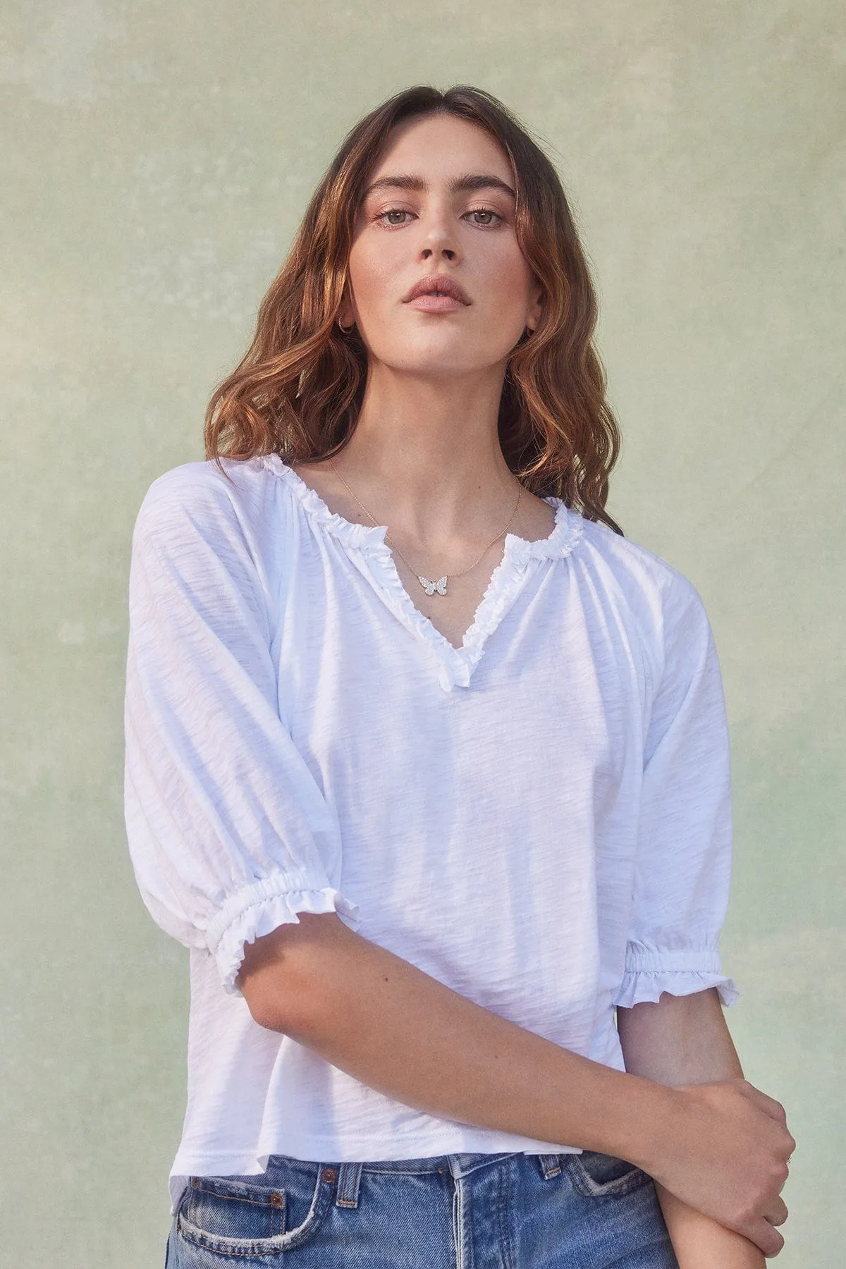 Mendocino Peasant Top