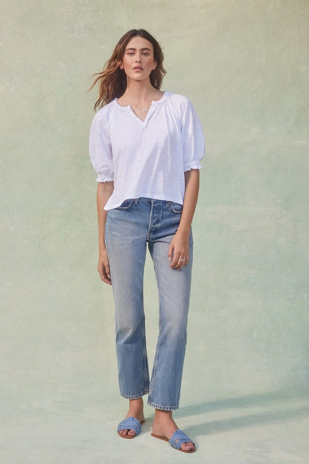 Mendocino Peasant Top