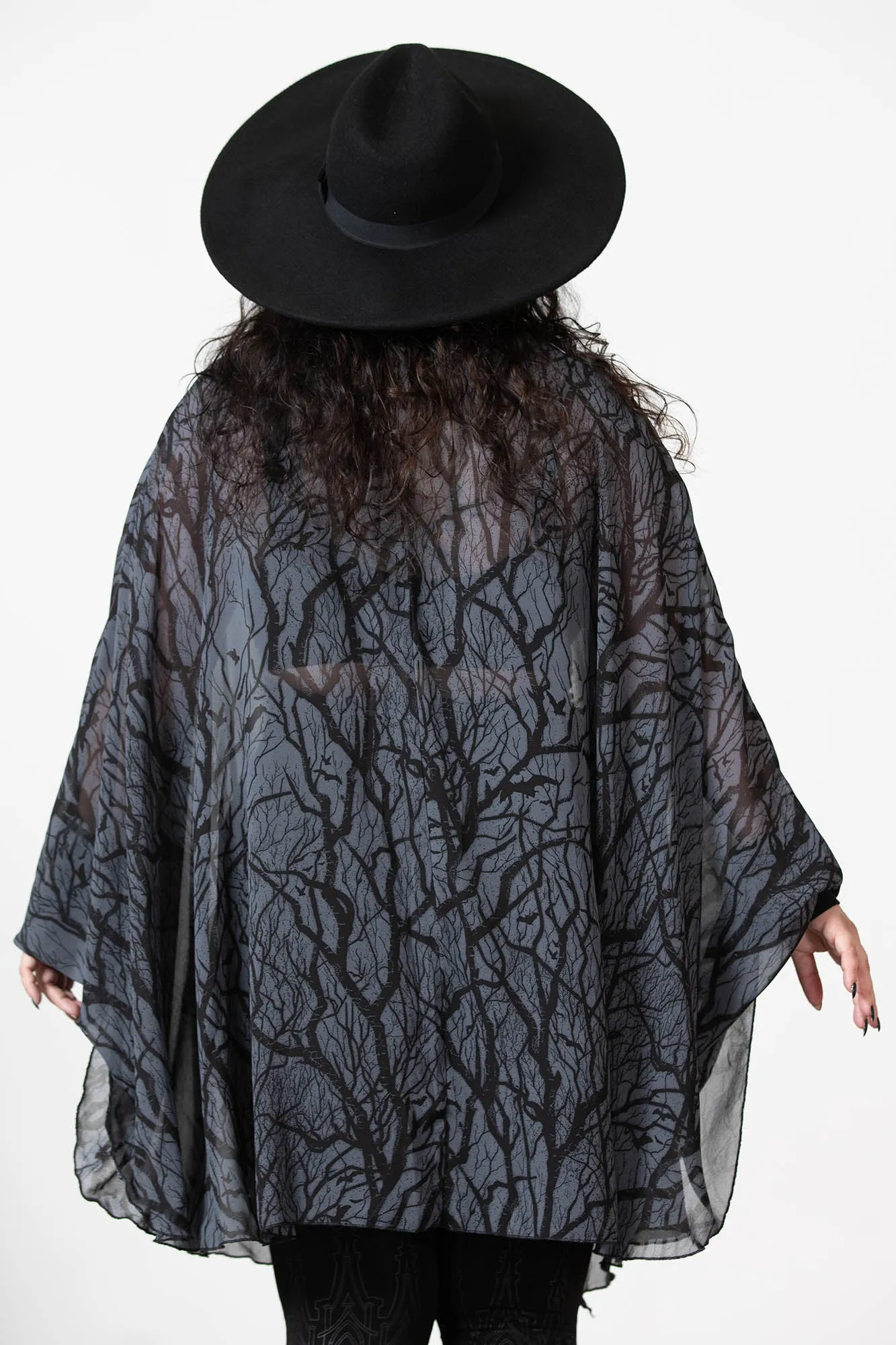 Obscurum Chiffon Cardigan