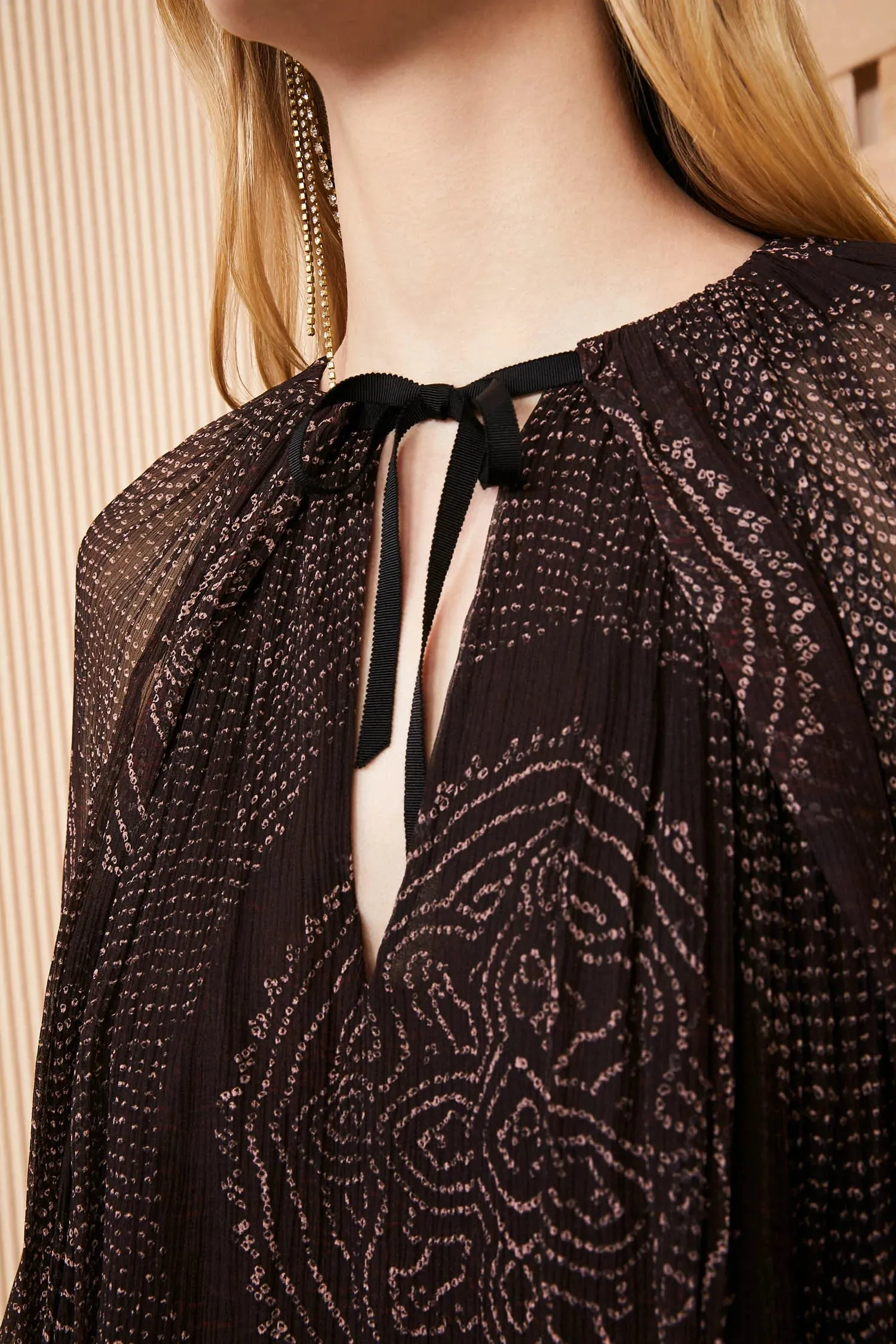 Pauline Blouse - Garnet
