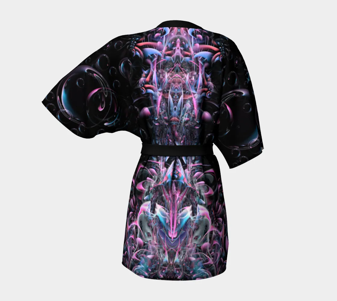 PINK CHAMPAGNE KIMONO ROBE