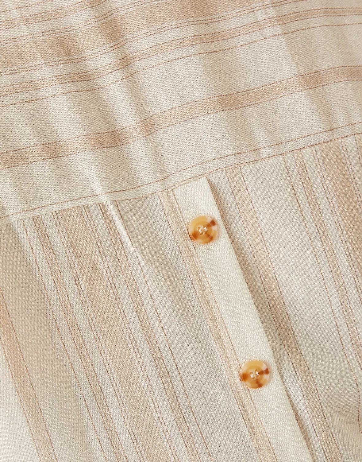 Plus Size Striped Linen Tee
