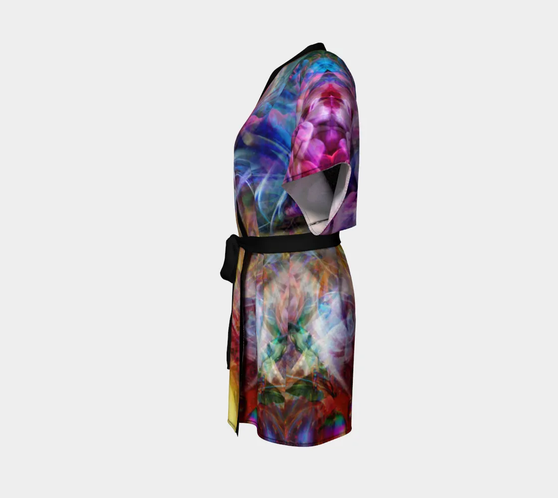 PSYCHEDELIC CIRCUS KIMONO ROBE