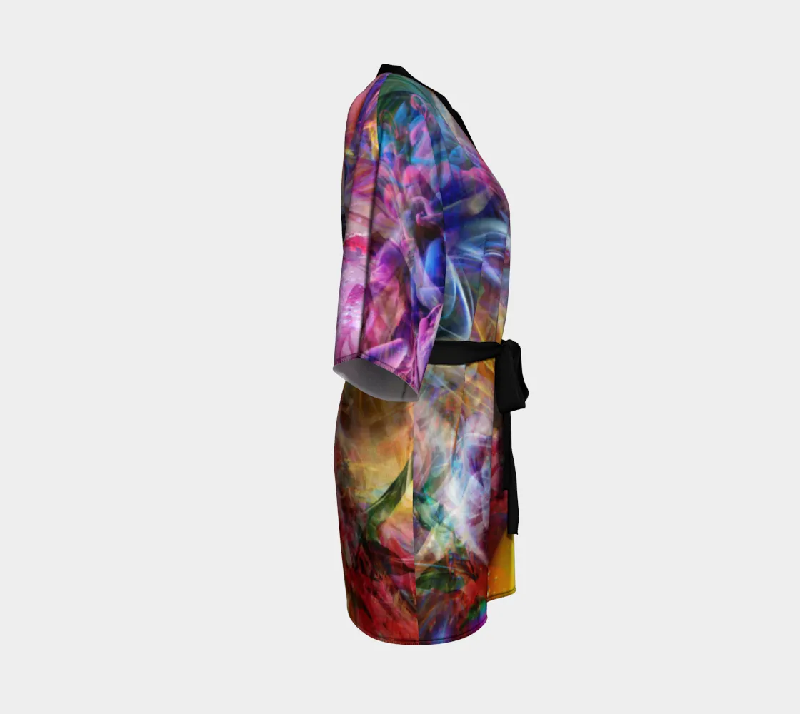 PSYCHEDELIC CIRCUS KIMONO ROBE