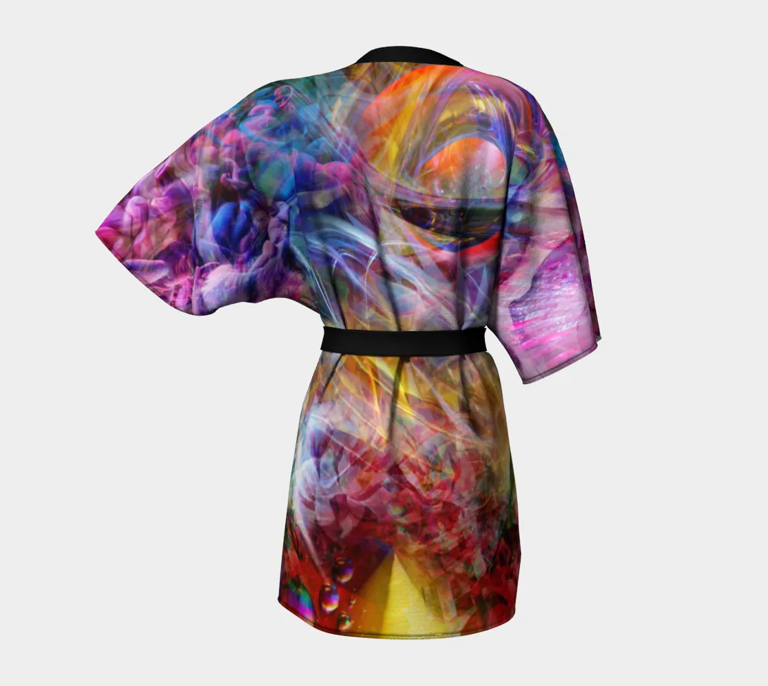 PSYCHEDELIC CIRCUS KIMONO ROBE