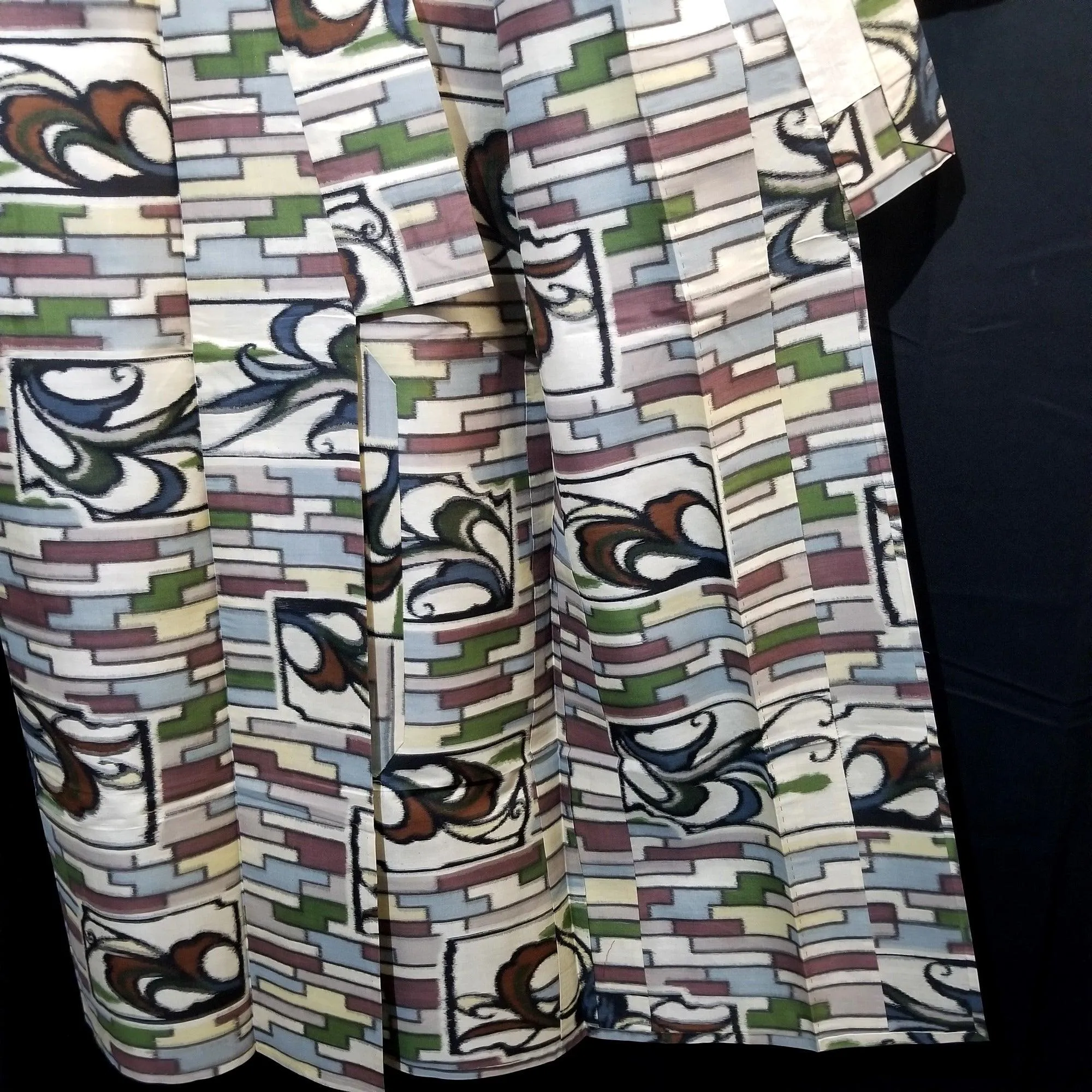 "Brick House" Vintage Meisen Kimono