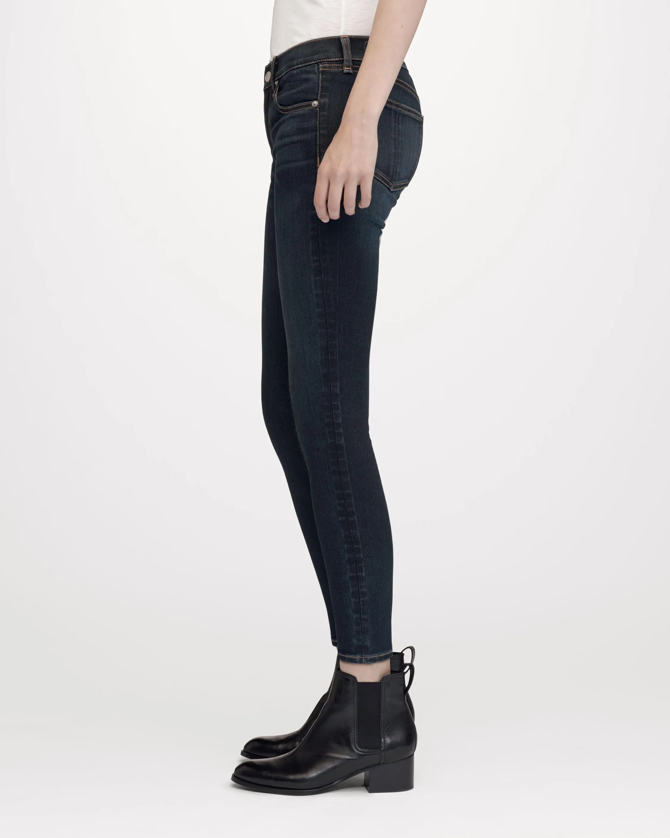 Rag & Bone - High Rise Ankle Skinny in Bedford
