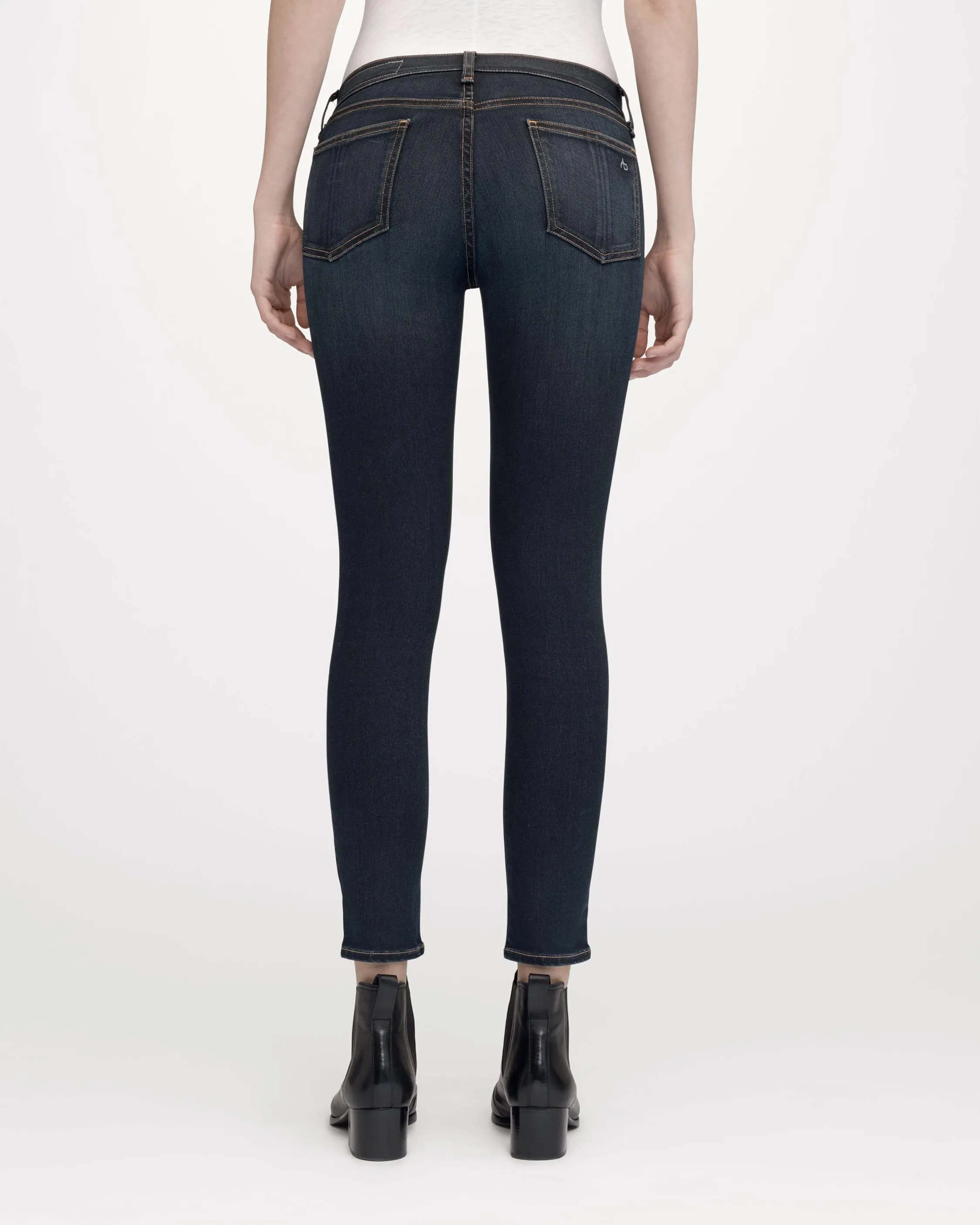 Rag & Bone - High Rise Ankle Skinny in Bedford