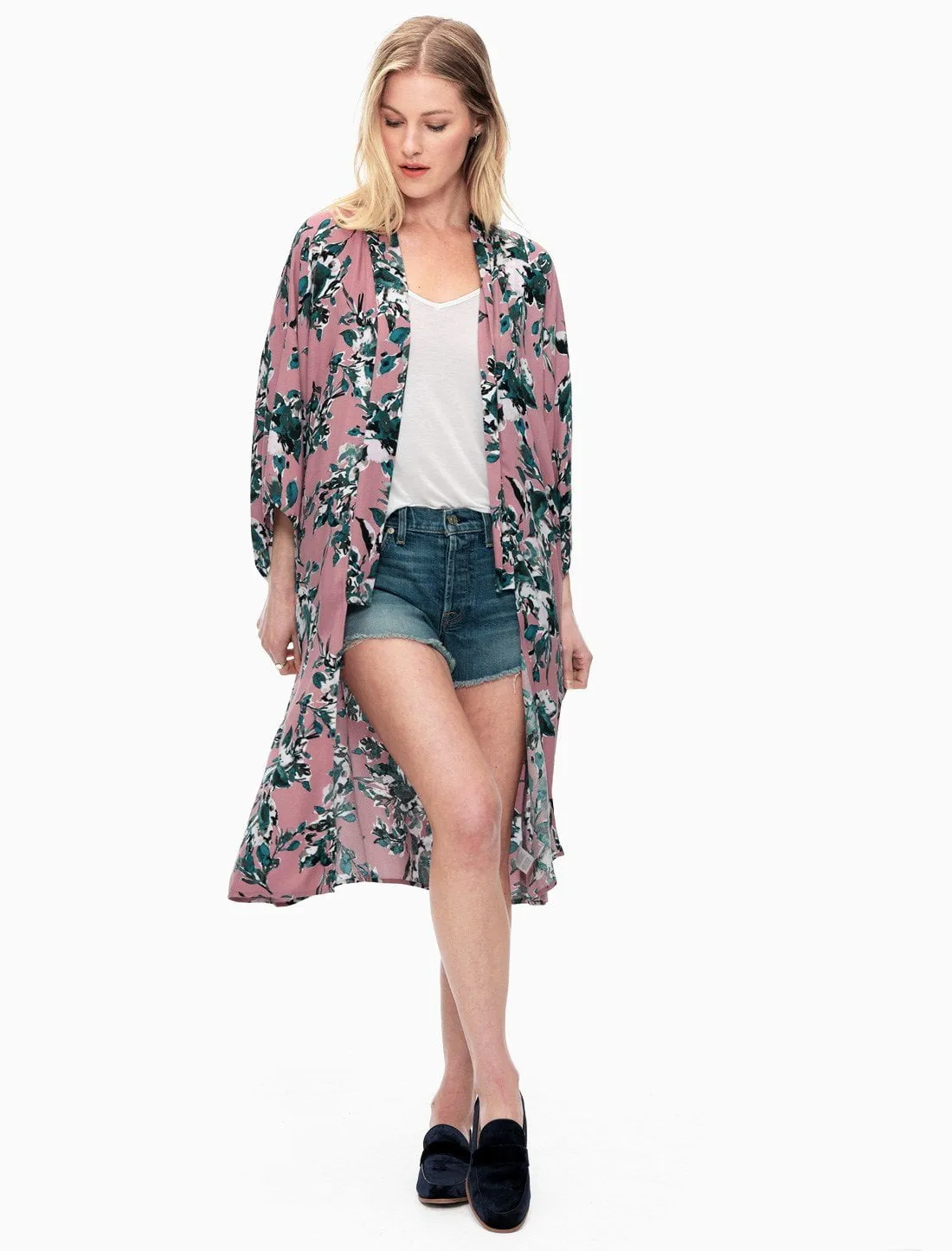 Splendid - Painted Floral Kimono