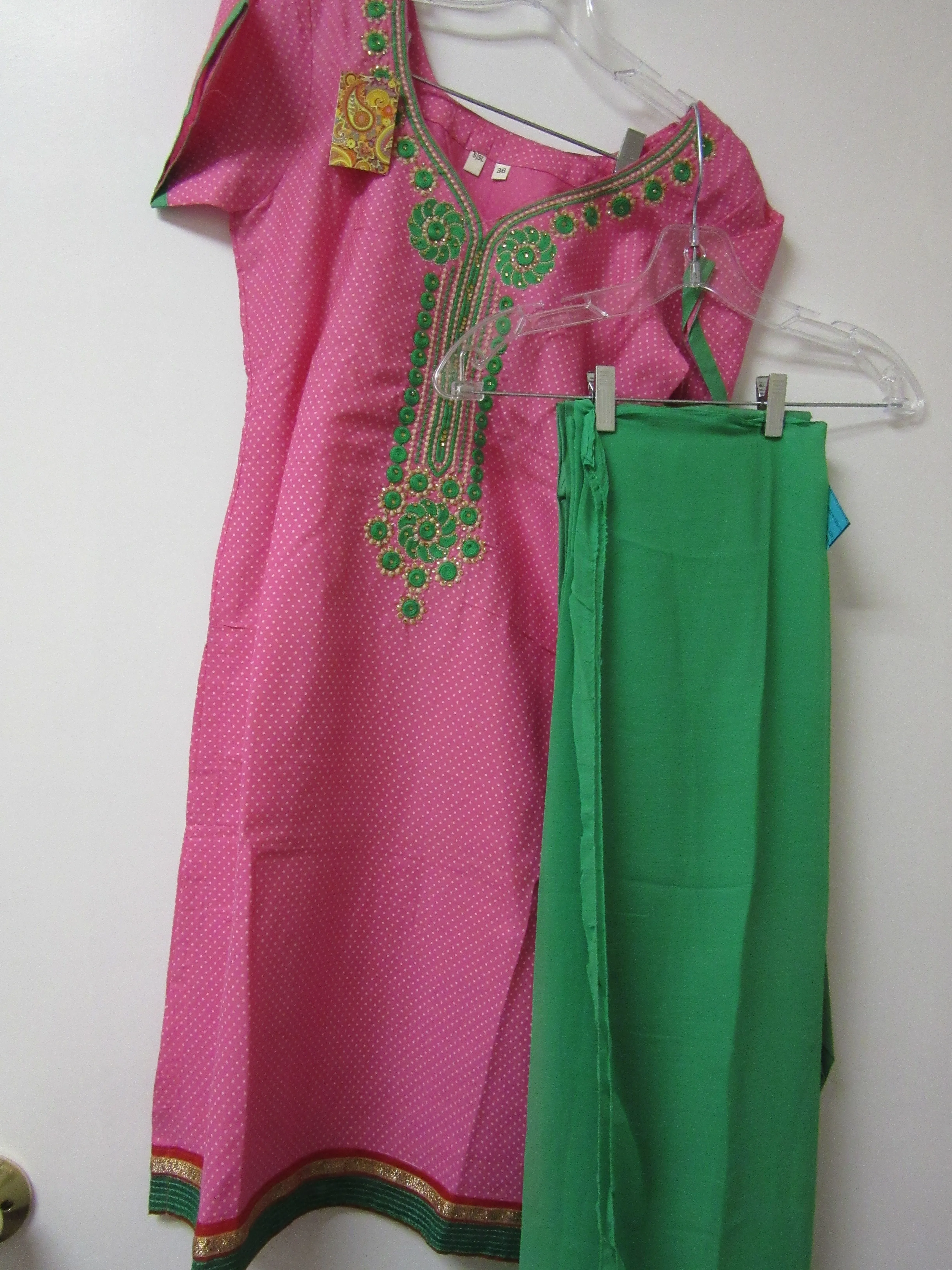 Suit 6381126 Cotton Blended Embroidered Salwar Kameez Dupatta Small Size Suits