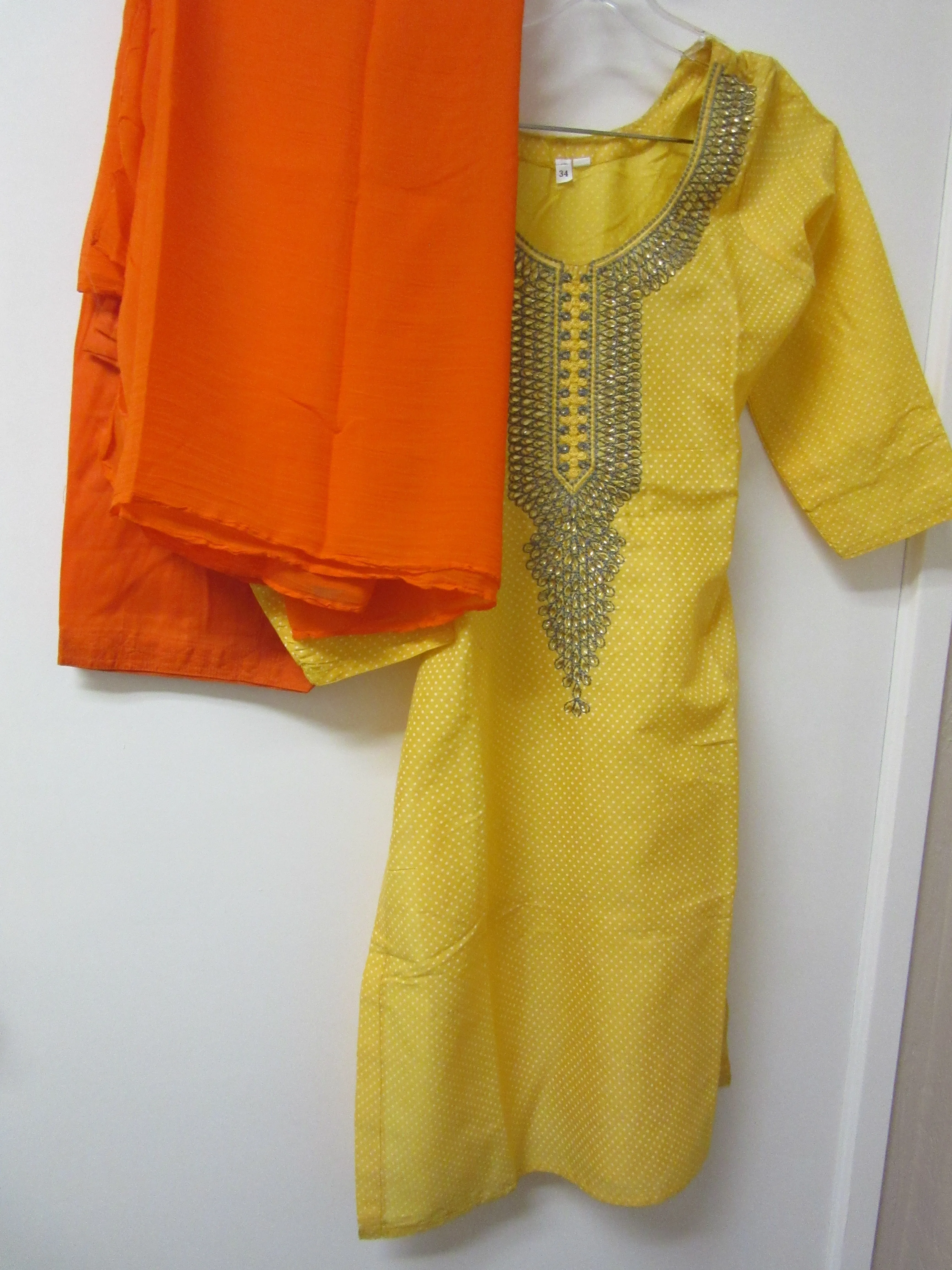 Suit 6381126 Cotton Blended Embroidered Salwar Kameez Dupatta Small Size Suits