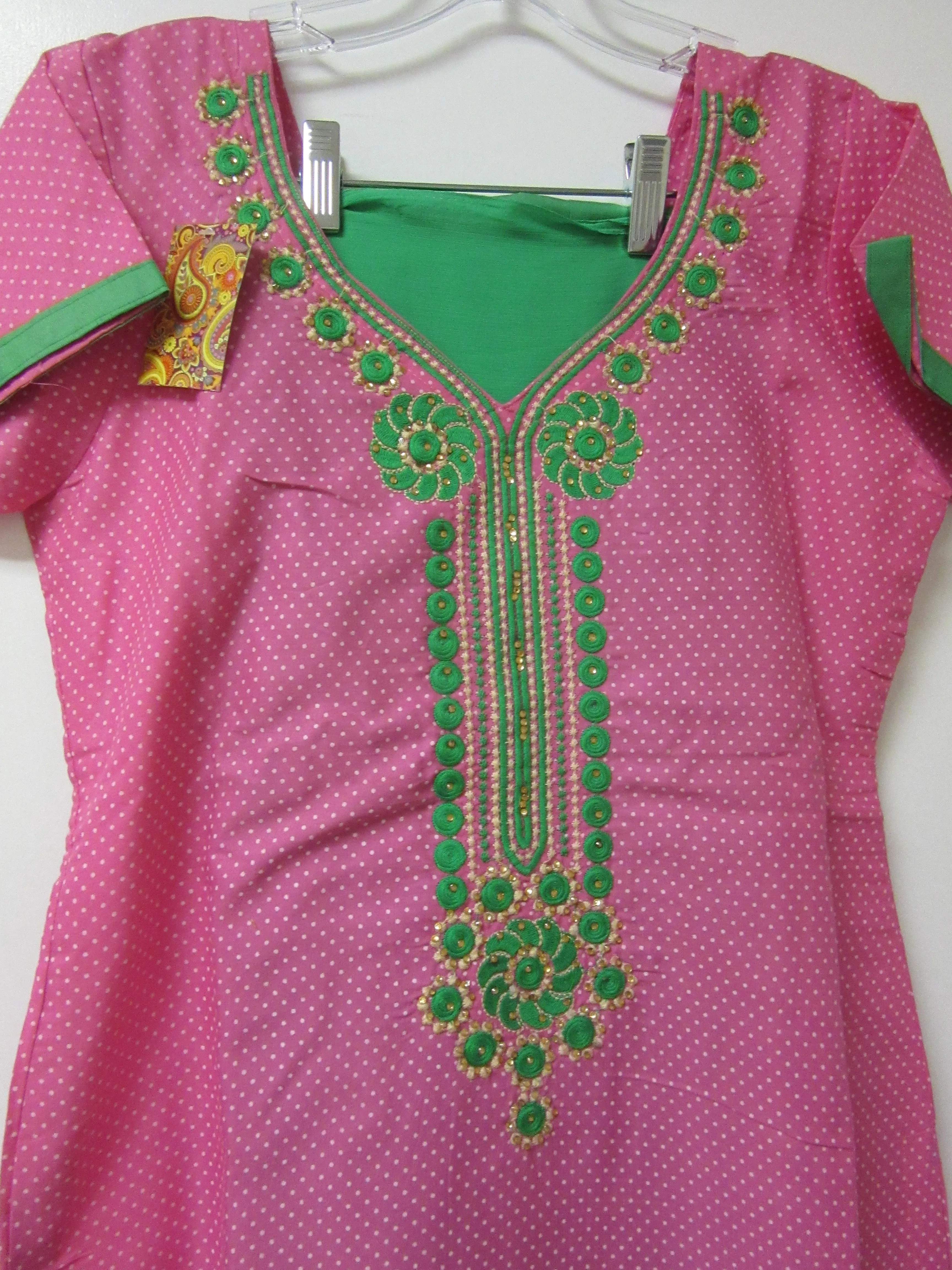 Suit 6381126 Cotton Blended Embroidered Salwar Kameez Dupatta Small Size Suits