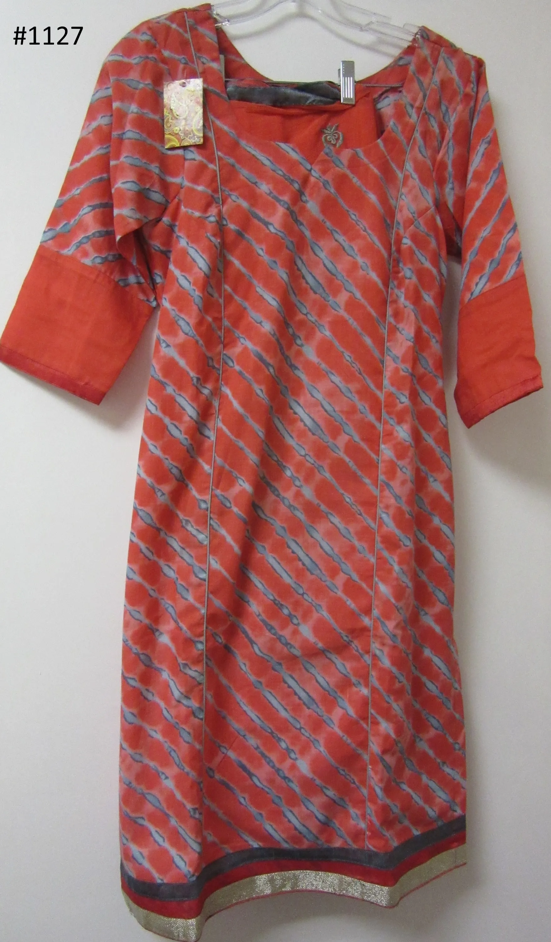 Suit 6381127 Tarbuzi Gray Printed Salwar Kameez Dupatta M38 Size Suit