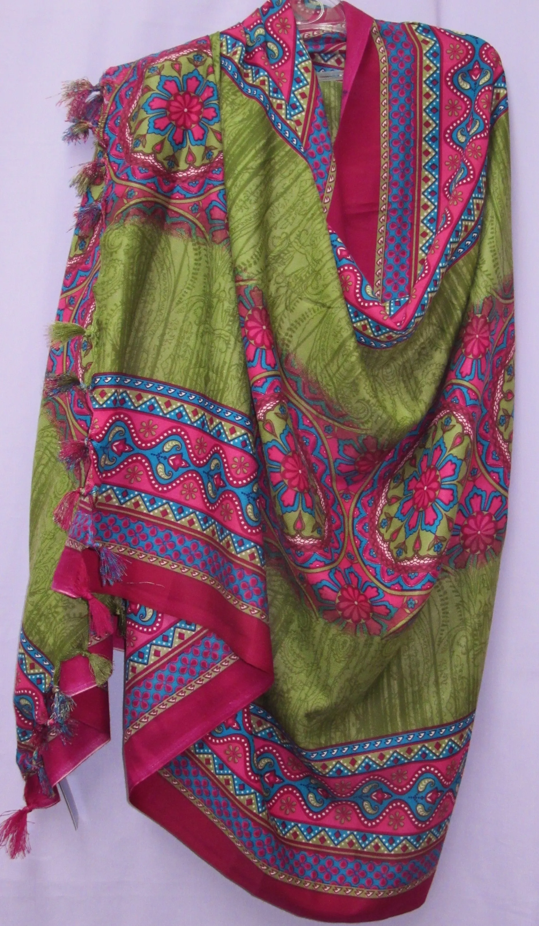 Suit 7900 Mehandi Green Multi Color Large Size  Salwar Kameez Dupatta Shieno