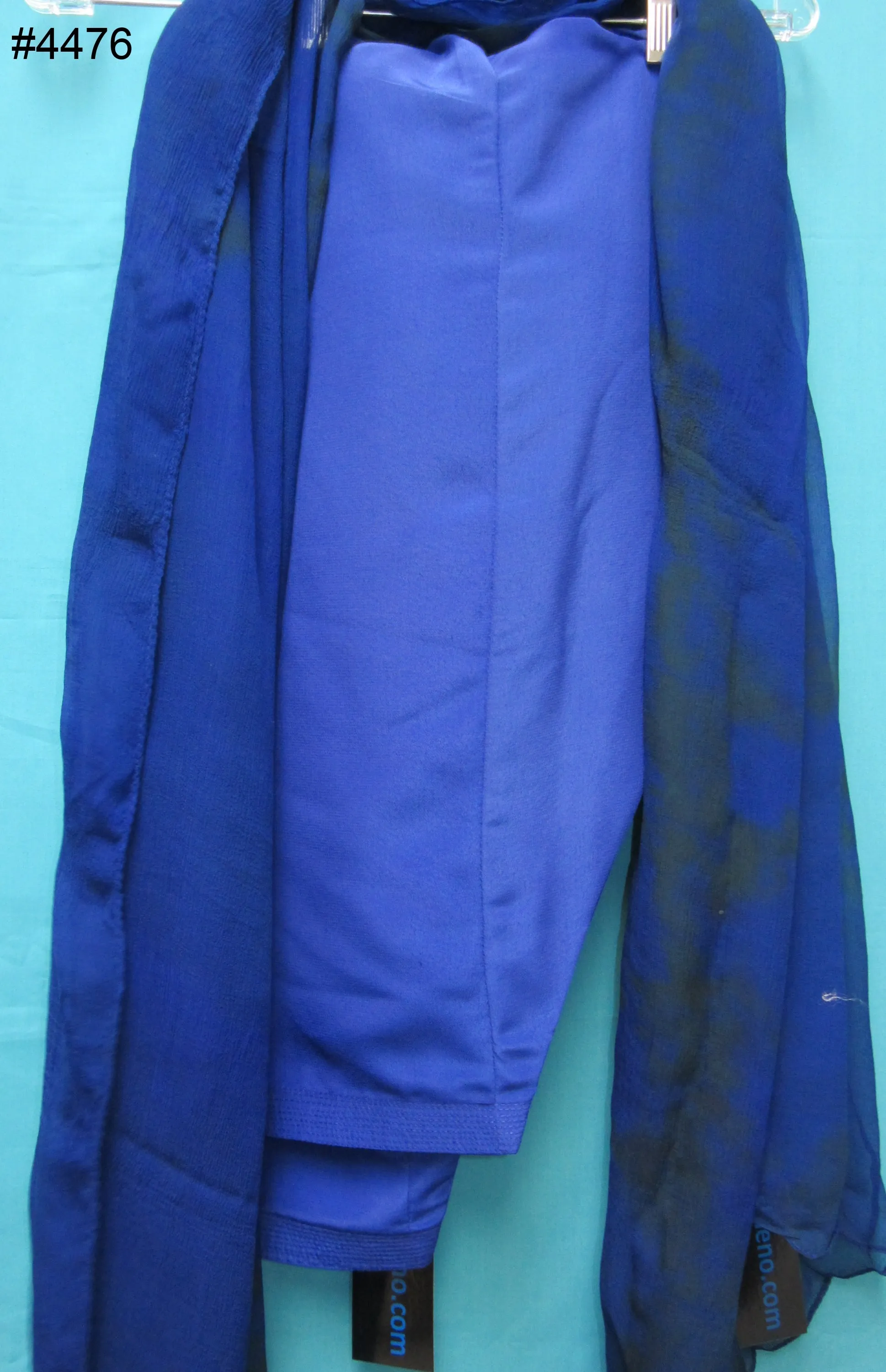 Suits 4476 Blue Printed Pakistani Salwar Kameez Dupatta Suit