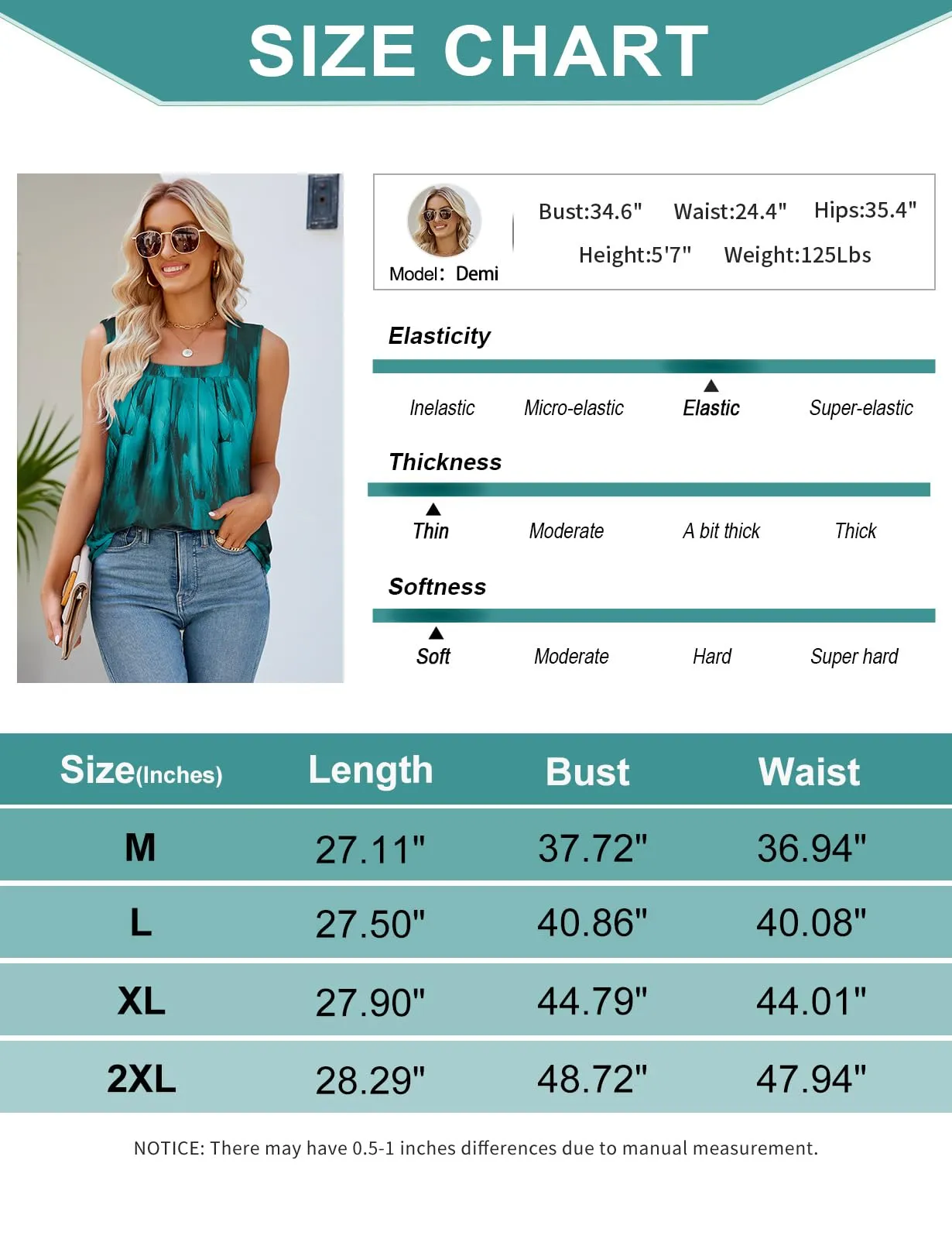 Syphiby Sleeveless Tops for Women UK Square Neck Tops Cami Tops for Women Flowy Summer Tops for Outfits Holiday Loose Maternity Tops A Line Casual Going Out Tops Peacock Blue