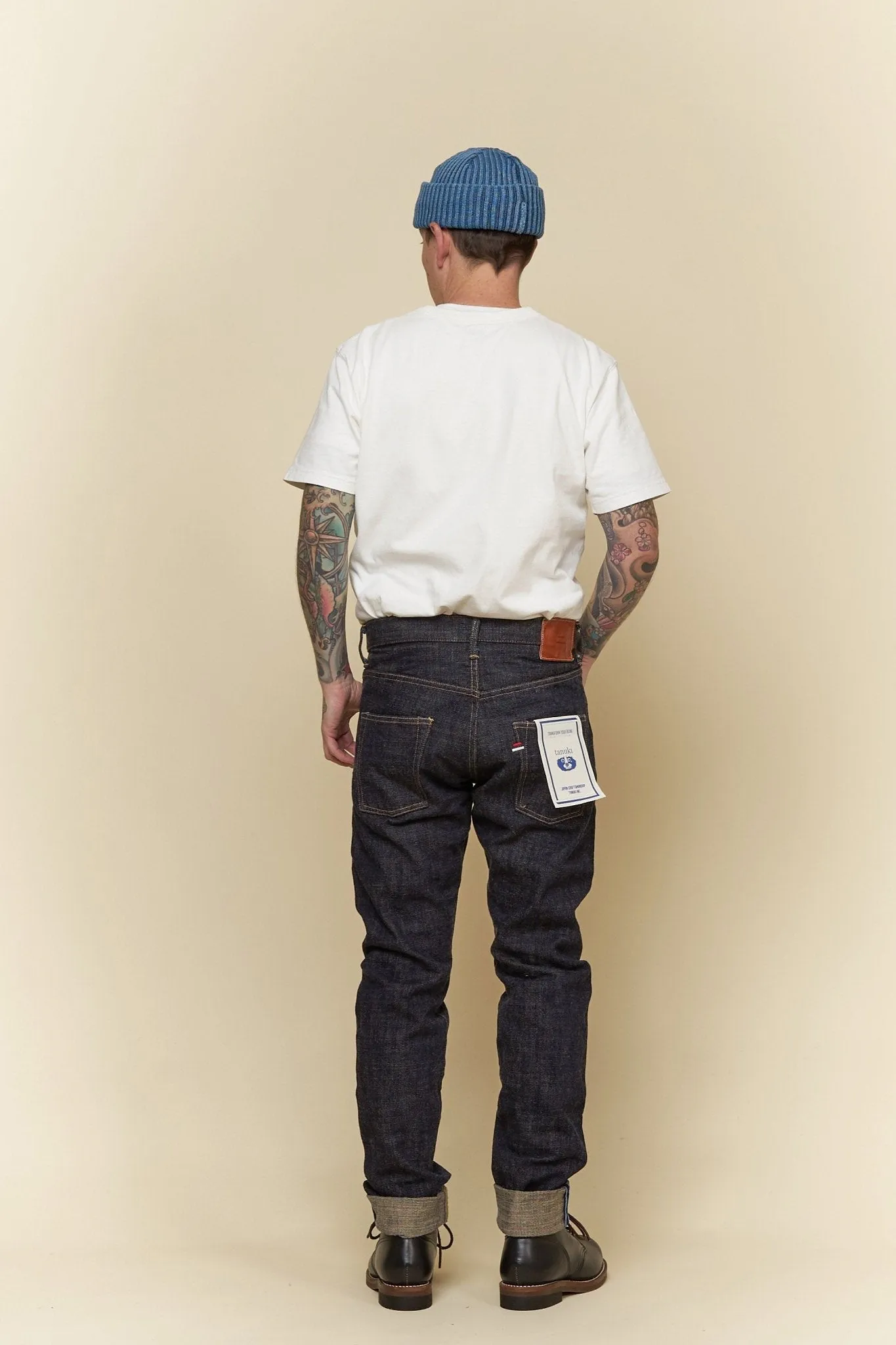Tanuki 15oz ZBHT "Zetto Benkei" High Rise Tapered Selvedge Jeans