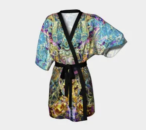 TIME MELTS AWAY KIMONO ROBE