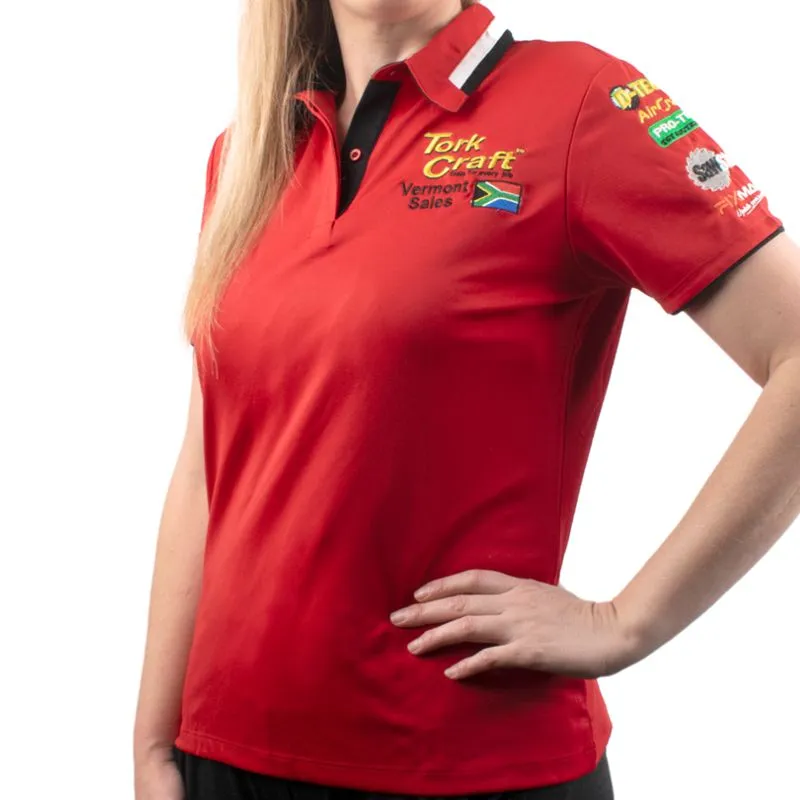 TORK CRAFT VERMONT LADIES GOLF SHIRT - X-LARGE TC00310