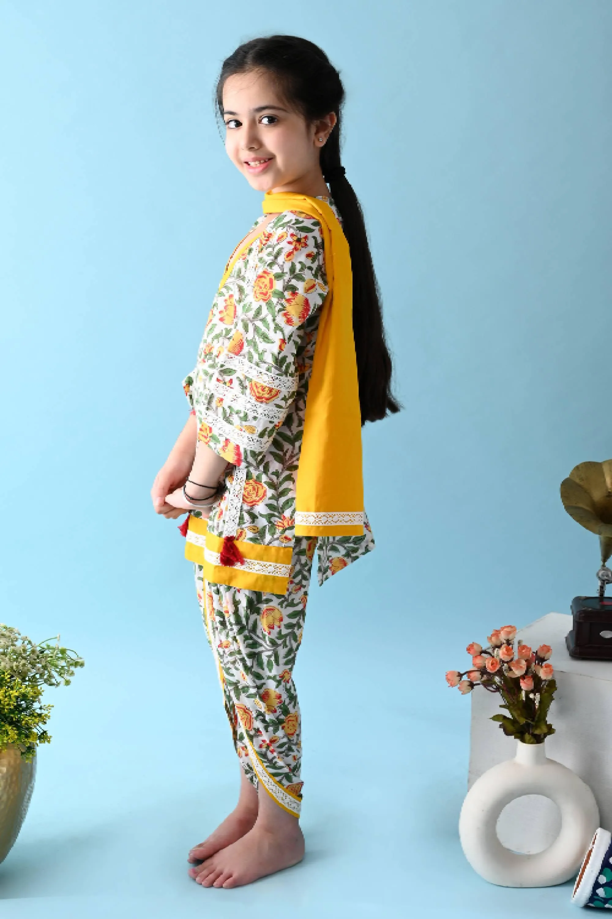Uzma Dhoti Set